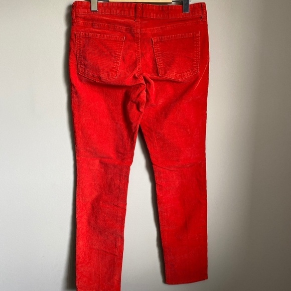 GAP 1969 Women's Red Corduroy Pants Size 6/28R - Picture 4 of 10